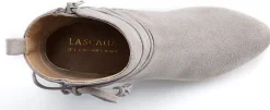 Stiefeletten|Stiefel|LASCANA Stiefelette hellgrau