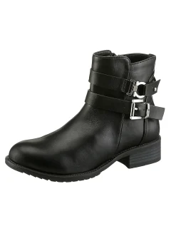 Stiefeletten|Stiefel|heine Stiefelette schwarz