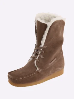 Stiefeletten|Stiefel|heine Stiefelette taupe