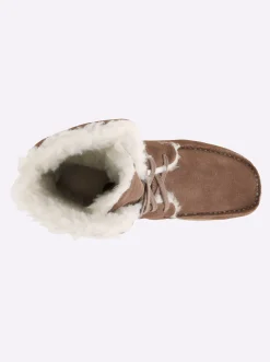 Stiefeletten|Stiefel|heine Stiefelette taupe