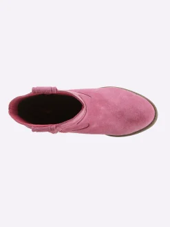 Stiefeletten|Stiefel|heine Stiefelette pink