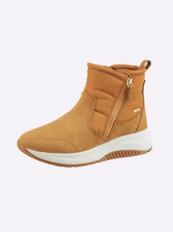 Stiefeletten|Stiefel|Caprice Stiefelette ocker