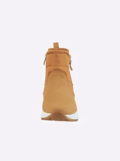 Stiefeletten|Stiefel|Caprice Stiefelette ocker