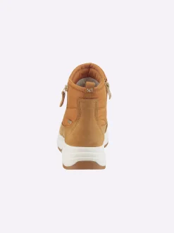 Stiefeletten|Stiefel|Caprice Stiefelette ocker
