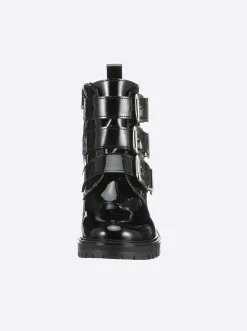 Stiefeletten|Stiefel|heine Stiefelette schwarz