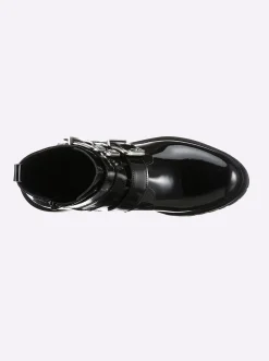 Stiefeletten|Stiefel|heine Stiefelette schwarz