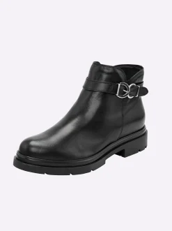 Stiefeletten|Stiefel|heine Stiefelette schwarz