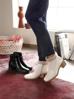 Stiefeletten|Stiefel|Caprice Stiefelette schwarz