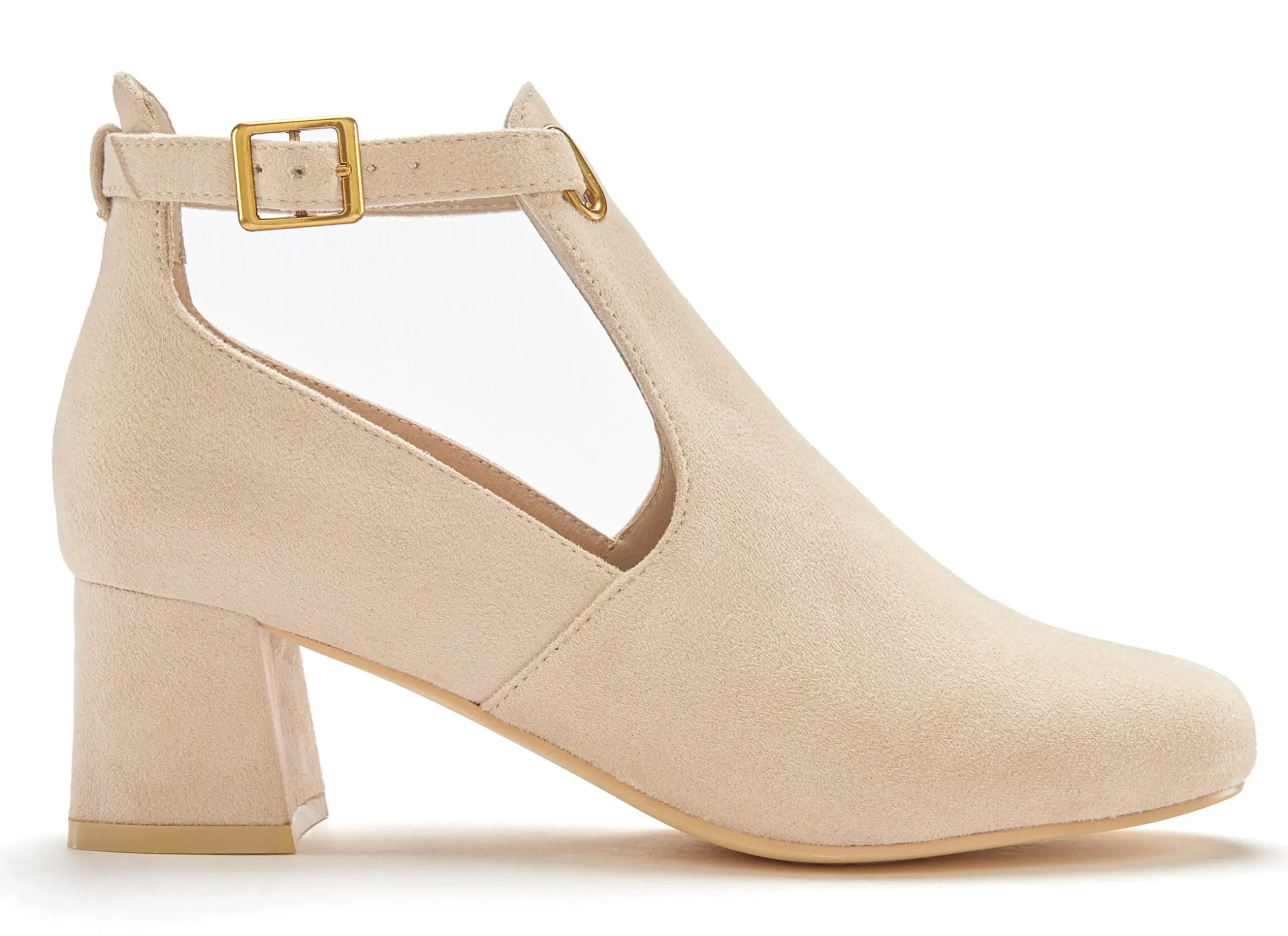 Stiefeletten|Stiefel|LASCANA Stiefelette beige