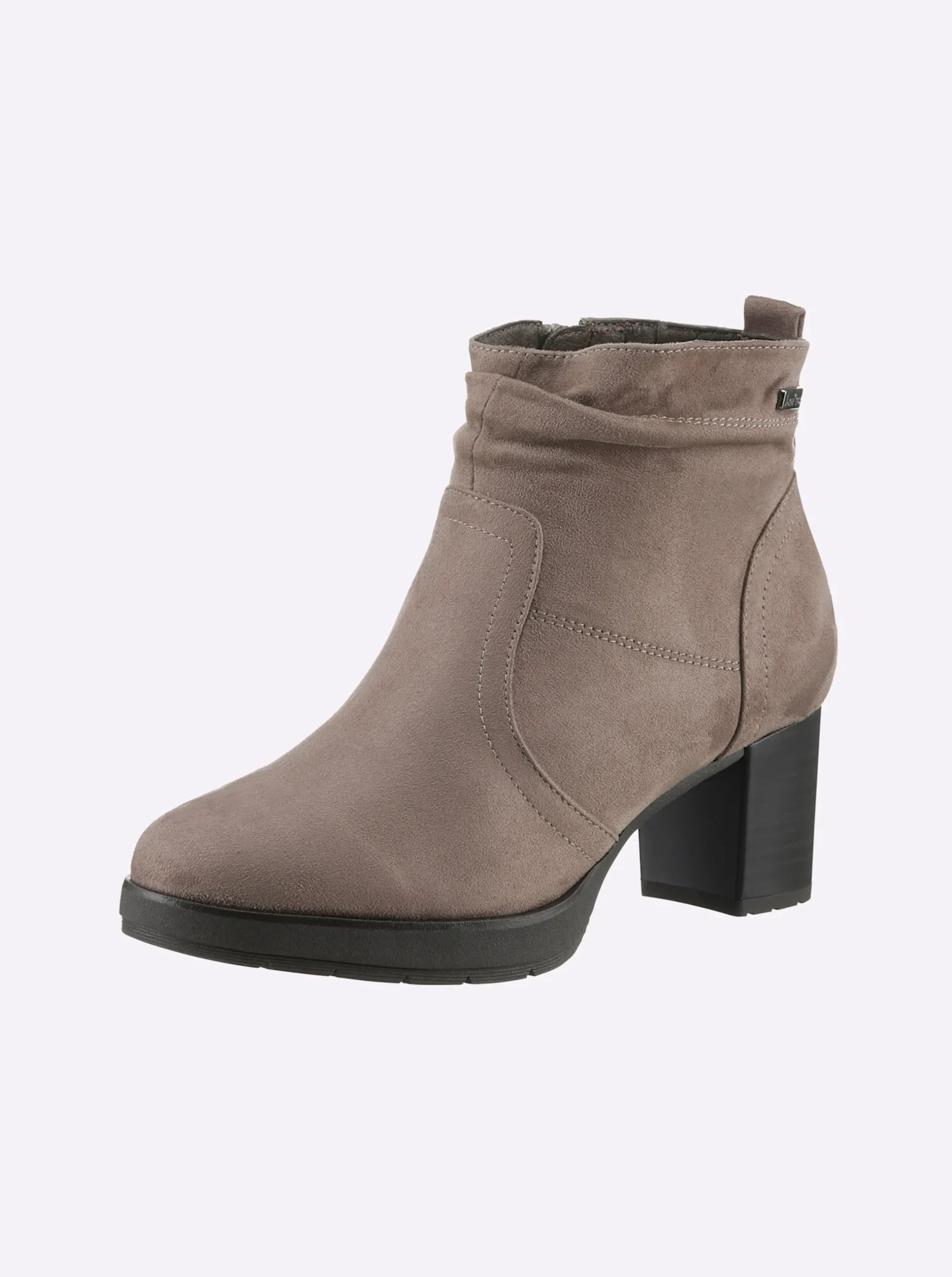 Stiefeletten|Stiefel|Jana Stiefelette sesam