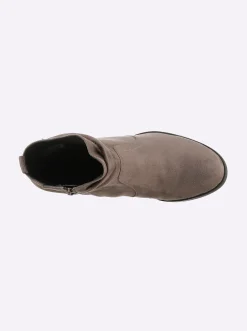 Stiefeletten|Stiefel|Jana Stiefelette sesam