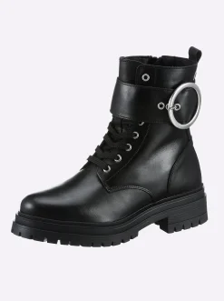 Stiefeletten|Stiefel|heine Stiefelette schwarz