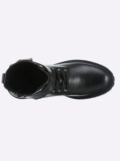 Stiefeletten|Stiefel|heine Stiefelette schwarz