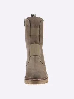 Stiefeletten|Stiefel|heine Stiefelette taupe