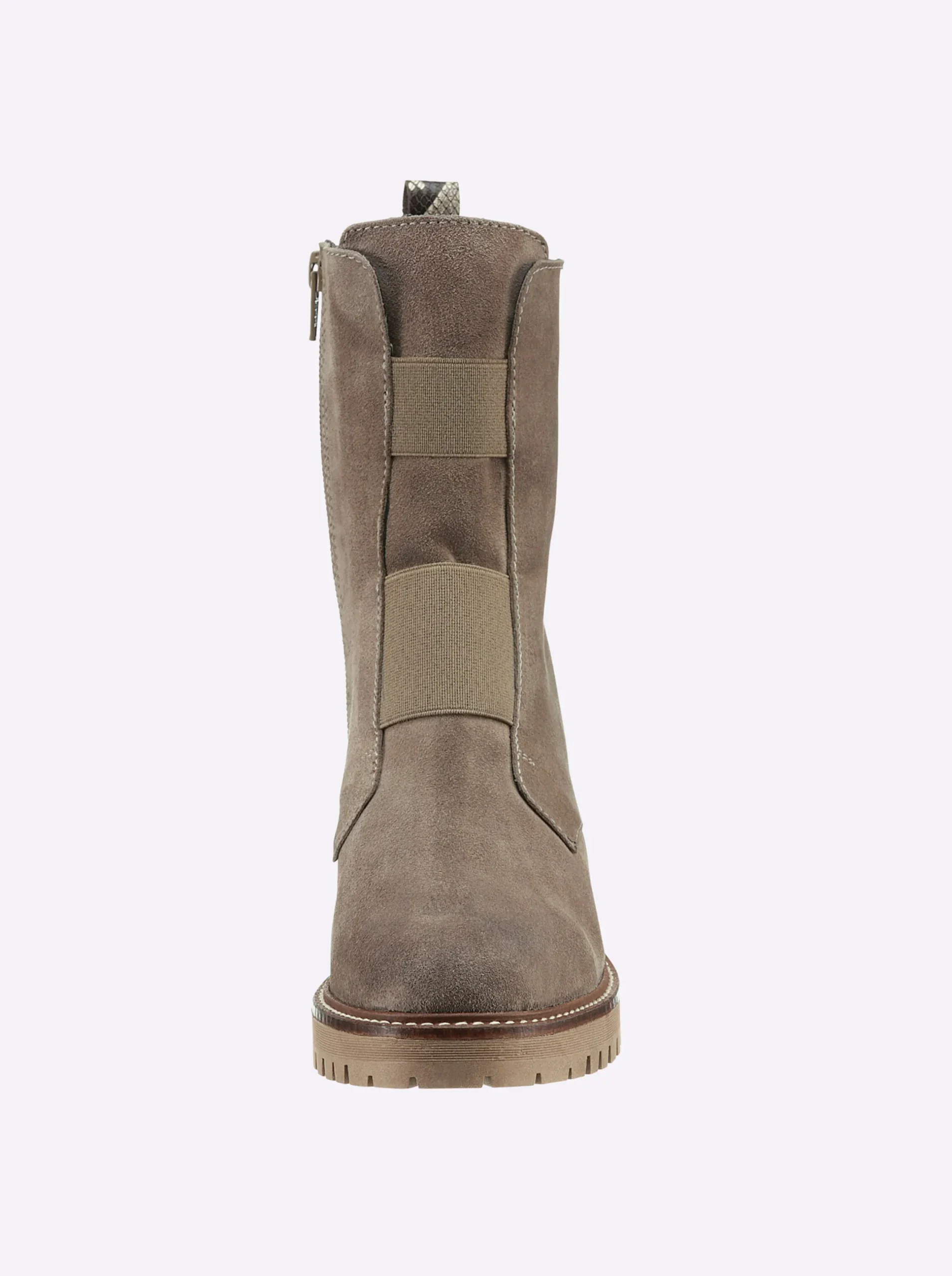 Stiefeletten|Stiefel|heine Stiefelette taupe