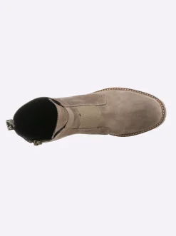 Stiefeletten|Stiefel|heine Stiefelette taupe
