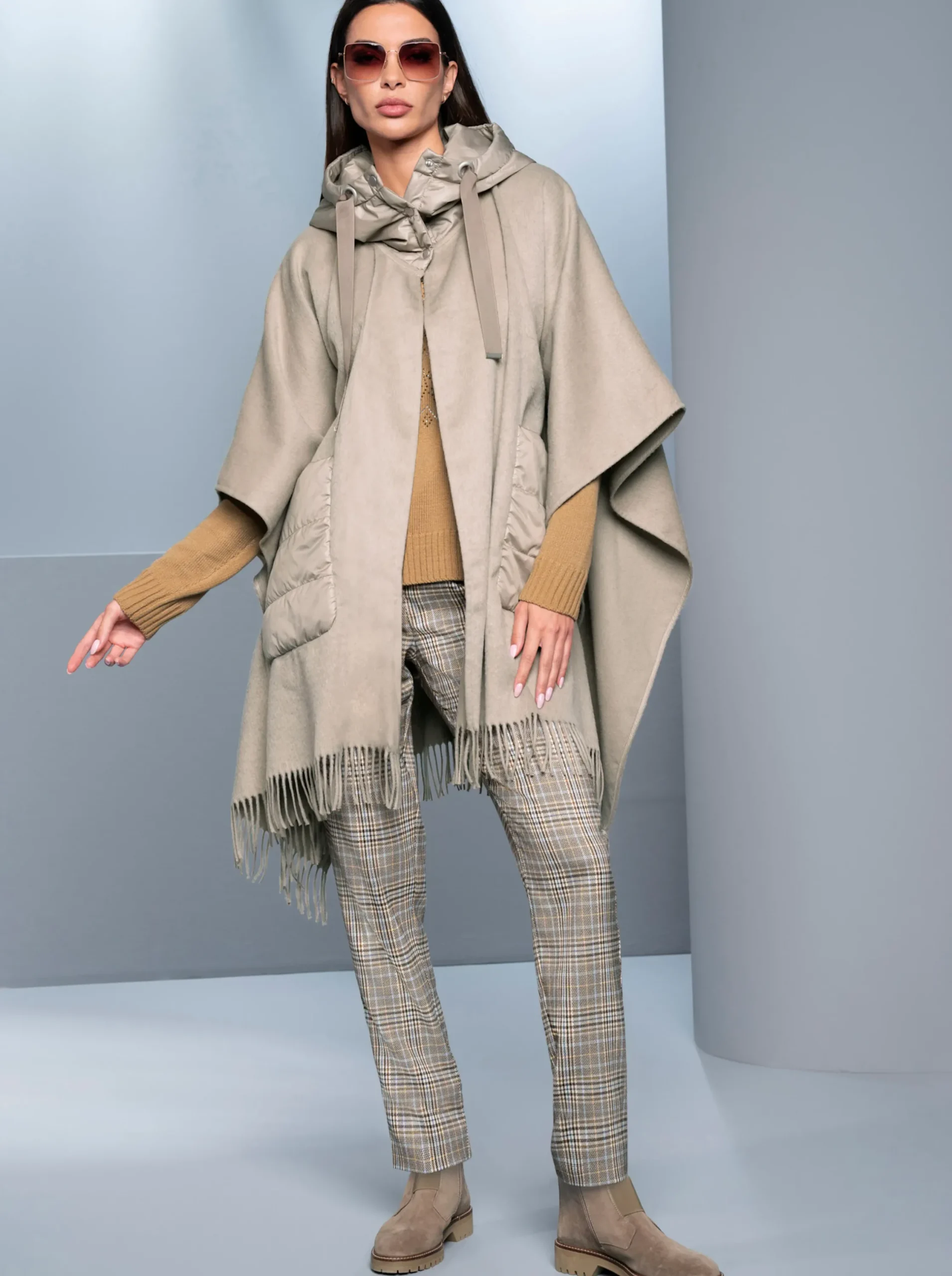 Stiefeletten|Stiefel|heine Stiefelette taupe