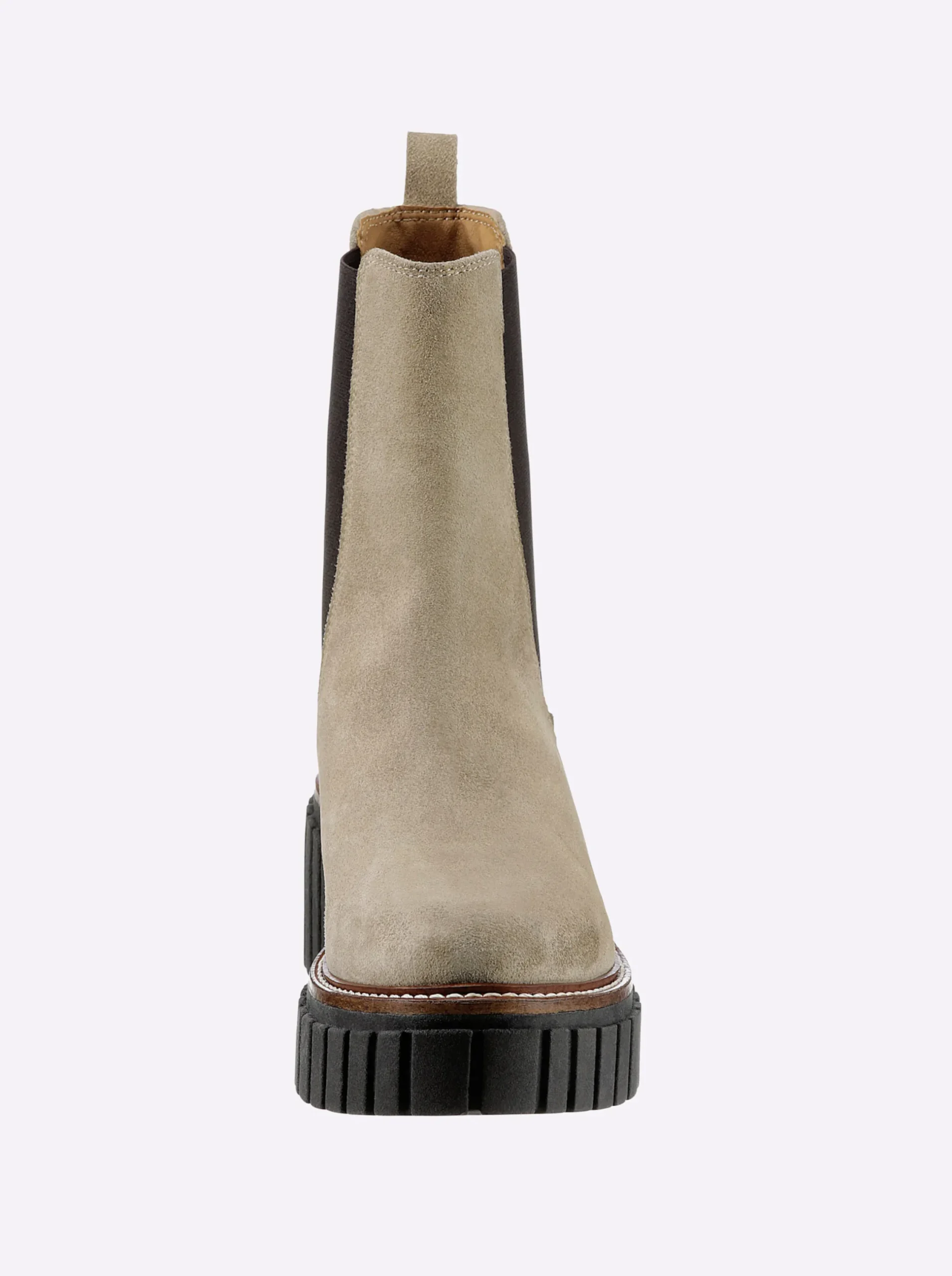 Stiefeletten|Stiefel|heine Stiefelette beige
