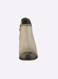 Stiefeletten|Stiefel|heine Stiefelette taupe