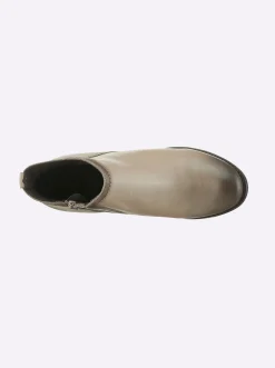 Stiefeletten|Stiefel|heine Stiefelette taupe