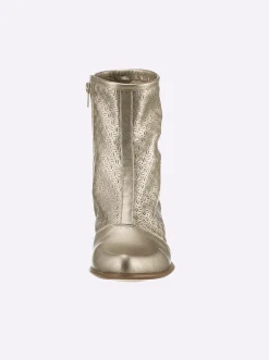 Stiefeletten|Stiefel|heine Stiefelette bronzefarben