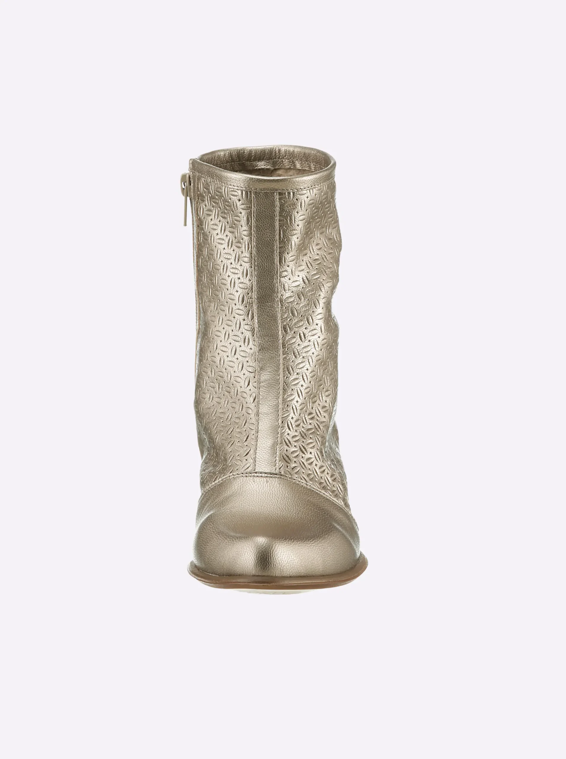 Stiefeletten|Stiefel|heine Stiefelette bronzefarben