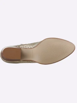 Stiefeletten|Stiefel|heine Stiefelette bronzefarben