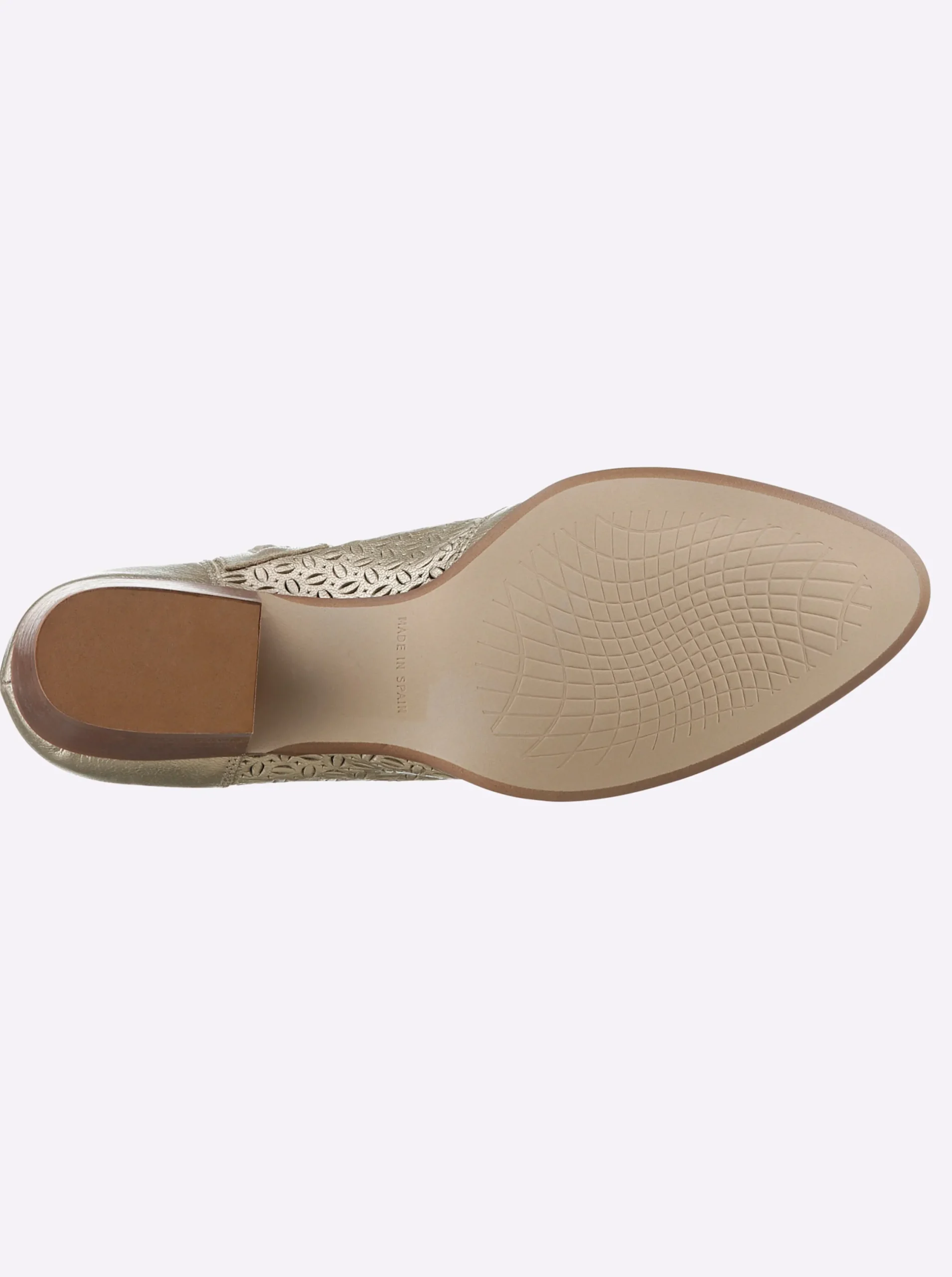 Stiefeletten|Stiefel|heine Stiefelette bronzefarben