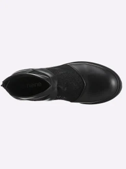 Stiefeletten|Stiefel|heine Stiefelette schwarz