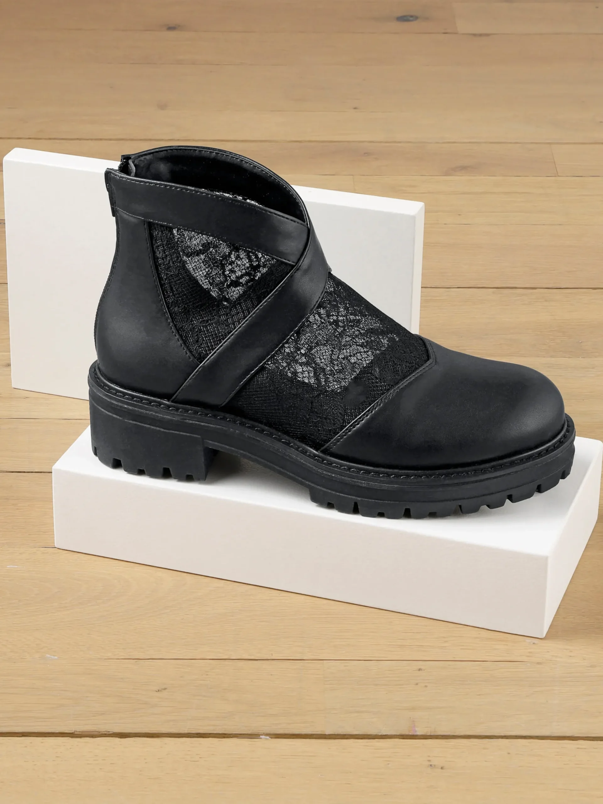 Stiefeletten|Stiefel|heine Stiefelette schwarz