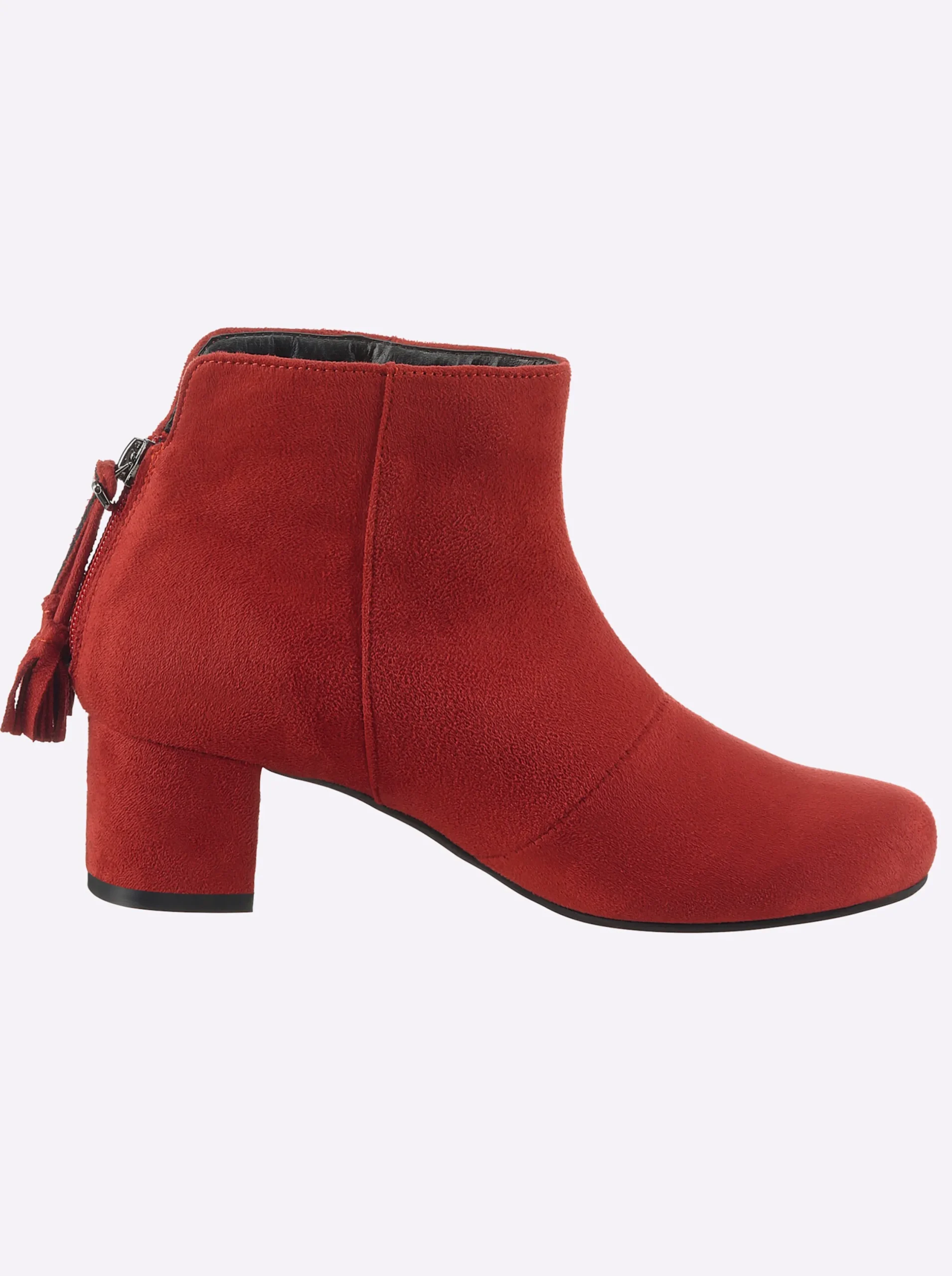 Stiefeletten|Stiefel|Andrea Conti Stiefelette rot