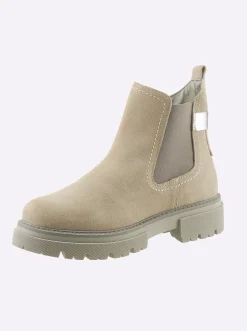 Stiefeletten|Stiefel|heine Stiefelette beige