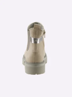Stiefeletten|Stiefel|heine Stiefelette beige