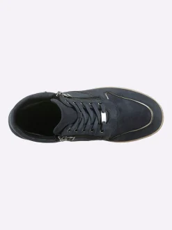 Sneakers & Schnürer|Caprice Stiefelette dunkelblau