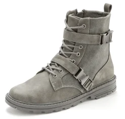 Stiefeletten|Stiefel|Vivance Stiefelette grau