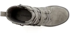 Stiefeletten|Stiefel|Vivance Stiefelette grau