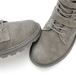 Stiefeletten|Stiefel|Vivance Stiefelette grau