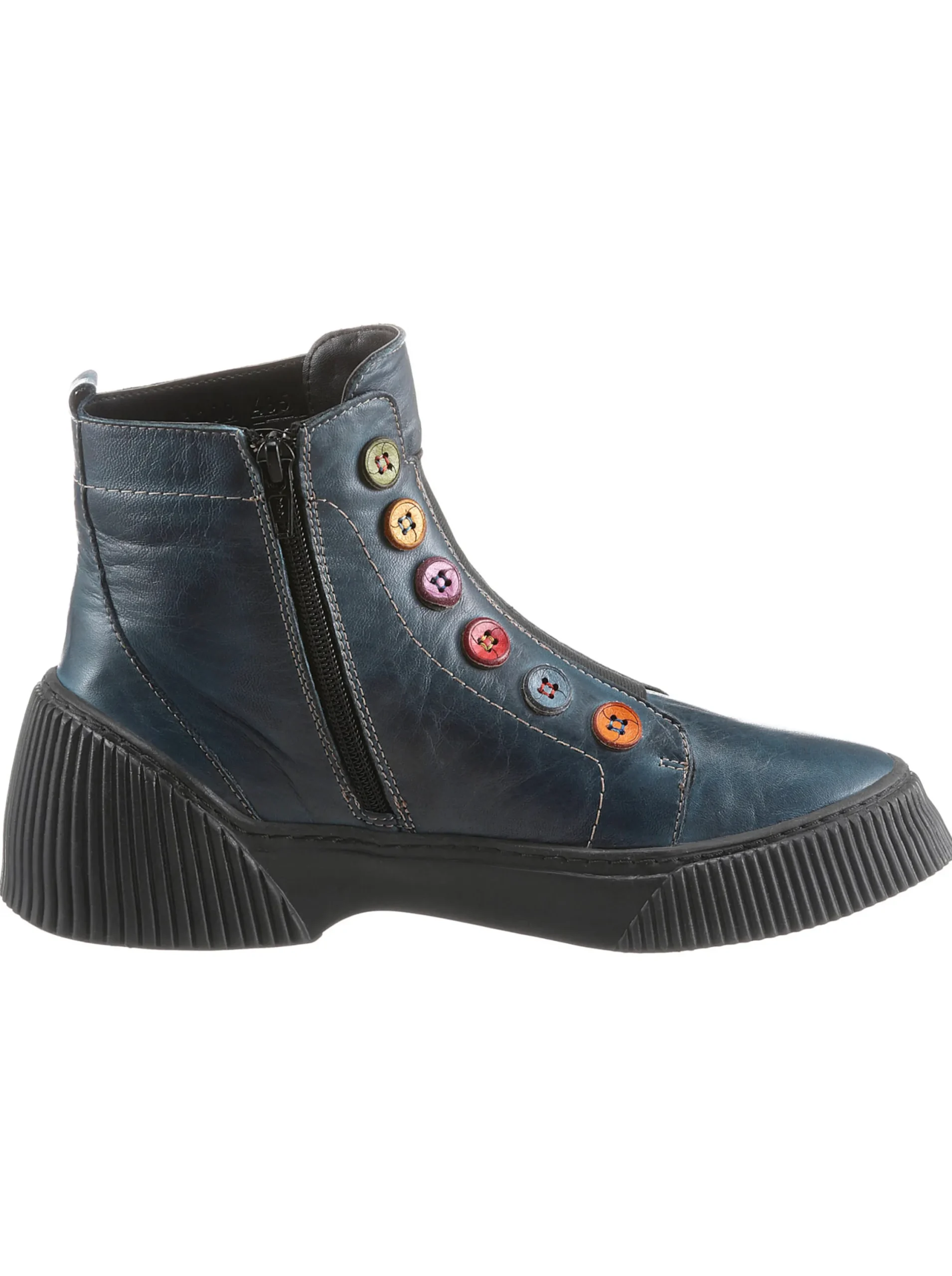 Stiefeletten|Stiefel|Gemini Stiefelette jeansblau
