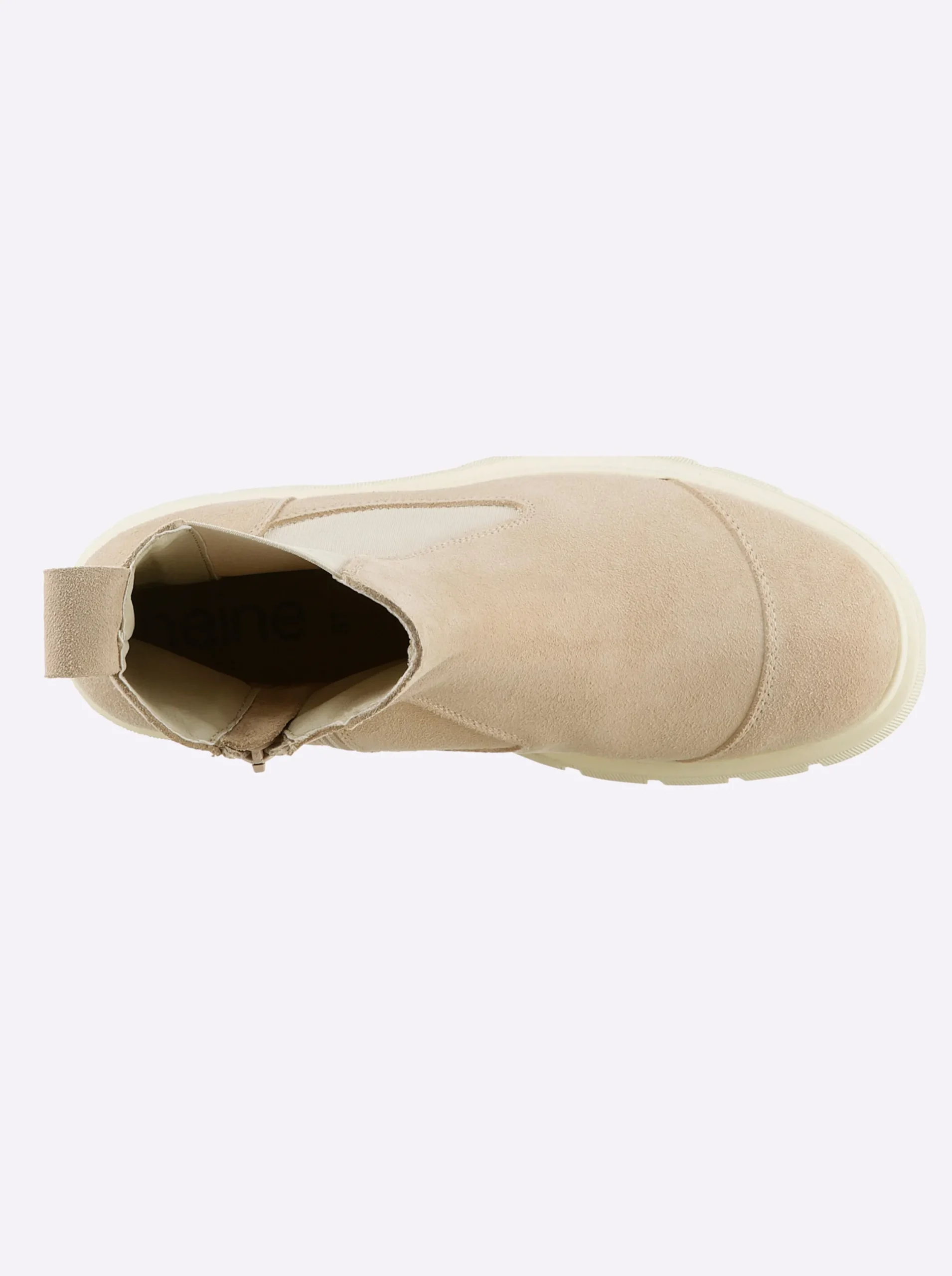 Stiefeletten|Stiefel|heine Stiefelette sand