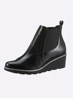 Stiefeletten|Stiefel|heine Stiefelette schwarz