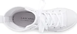 Stiefeletten|Stiefel|LASCANA Stiefelette weiß