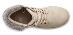 Stiefeletten|Stiefel|LASCANA Stiefelette beige