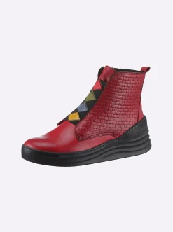 Stiefeletten|Stiefel|Gemini Stiefelette rot