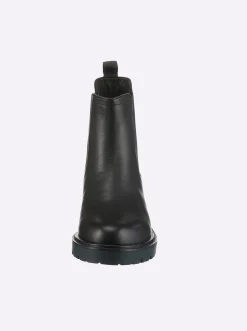Stiefeletten|Stiefel|heine Stiefelette schwarz-blau