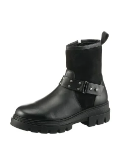 Stiefeletten|Stiefel|heine Stiefelette schwarz