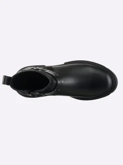 Stiefeletten|Stiefel|heine Stiefelette schwarz