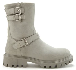 Stiefeletten|Stiefel|Elbsand Stiefelette hellgrau
