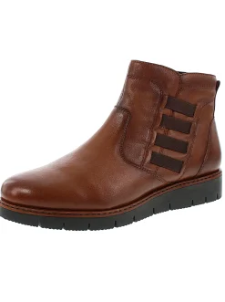 Stiefeletten|Stiefel|Reflexan Stiefelette cognac