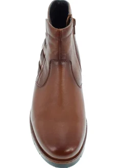 Stiefeletten|Stiefel|Reflexan Stiefelette cognac