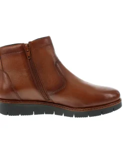 Stiefeletten|Stiefel|Reflexan Stiefelette cognac